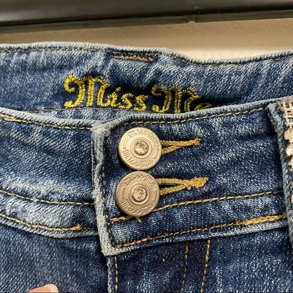 Miss Me Embellished Boot Cut Jeans Size 29 - Picture 3 of 16